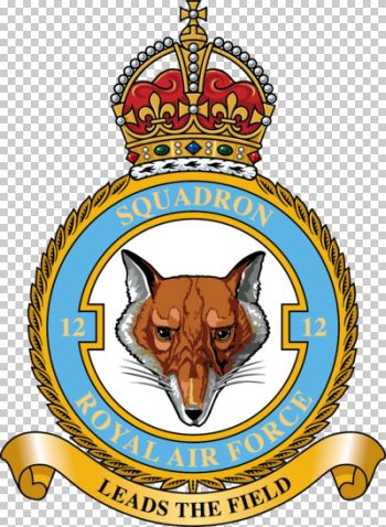 Coat of arms (crest) of No 12 Squadron, Royal Air Force