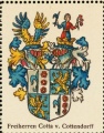 Wappen Freiherren Cotta von Cottendorff nr. 1703 Freiherren Cotta von Cottendorff