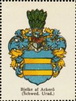 Wappen Bjelke af Ackerö