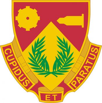 Arms of 741st Ordnance Battalion, Washington Army National Guard