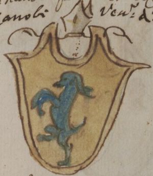 Arms (crest) of Guglielmo Becchi
