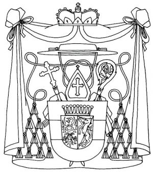Arms (crest) of Alois Josef Krakovský von Kolowrat