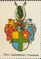Wappen Freiherr von Cachedenier von Vassimon
