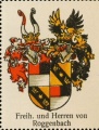 Wappen Freiherren und Herren von Roggenbach nr. 3485 Freiherren und Herren von Roggenbach