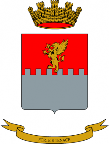 Coat of arms (crest) of the 8th Logistics Manouvre Battalion Carso, Italian Army