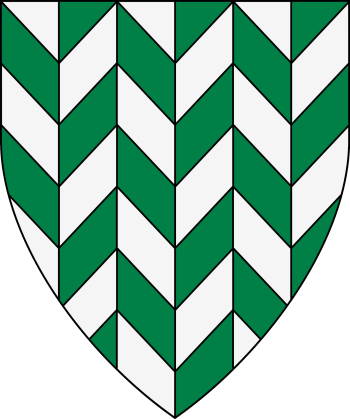 Heraldic glossary:Barry Dancetty and Paly