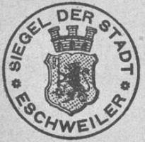 Wappen von Eschweiler/Arms (crest) of Eschweiler