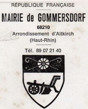 Blason de Gommersdorf (Haut-Rhin)/Coat of arms (crest) of {{PAGENAME