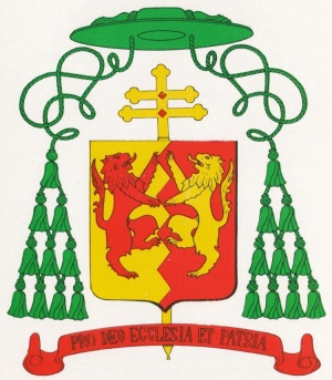 Arms (crest) of James Vincent Cleary