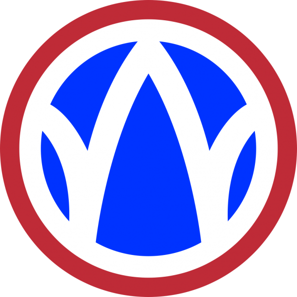 File:89th Infantry Division Rolling W Division, US Army.png