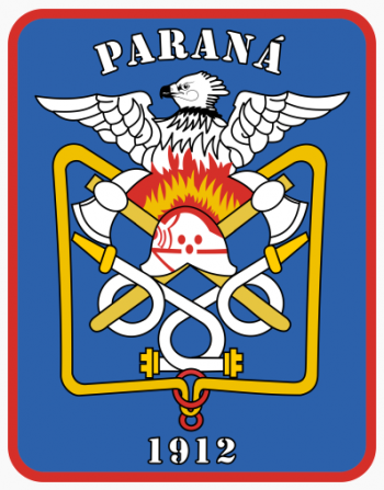 Coat of arms (crest) of Military Firefighters Corps of Paraná