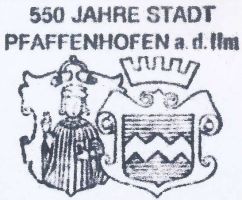 Wappen von Pfaffenhofen an der Ilm/Arms of Pfaffenhofen an der Ilm