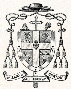 Arms (crest) of Désiré-Hyacinthe Berthoin