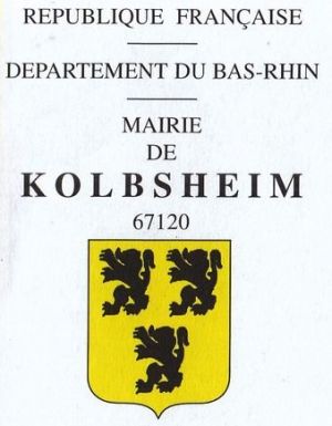 Blason de Kolbsheim/Coat of arms (crest) of {{PAGENAME