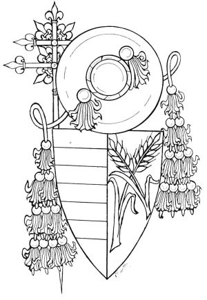 Arms (crest) of Scipione Rebiba