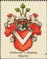 Wappen Freiherren von Rumling nr. 2368 Freiherren von Rumling