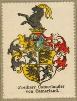Wappen Freiherr Camelander von Camerland