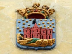 Wapen van Valkenburg/Arms (crest) of Valkenburg
