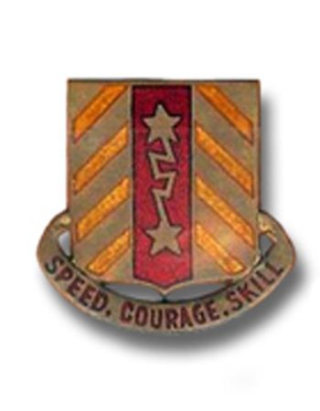 Coat of arms (crest) of 322nd Signal Battalion, US Army