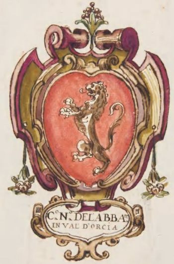 Stemma di Castelnuovo dell'Abate/Arms (crest) of Castelnuovo dell'Abate