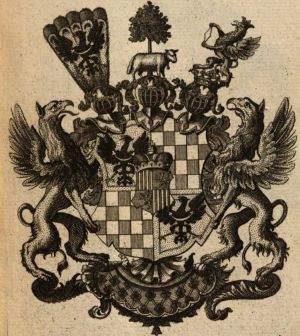 Arms (crest) of Philipp Gotthard von Schaffgotsch