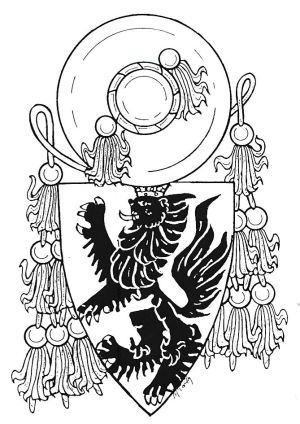 Arms (crest) of Guillaume de Ferrières