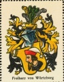 Wappen Freiherr von Würtzburg nr. 1904 Freiherr von Würtzburg