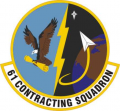 61st Contracting Squadron, US Air Force.png
