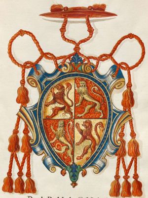 Arms (crest) of Georges d’Armagnac