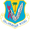 125th Fighter Wing, Florida Air National Guard.png