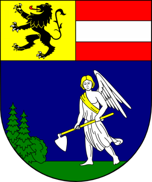 Arms of Augustin Johann Joseph Gruber