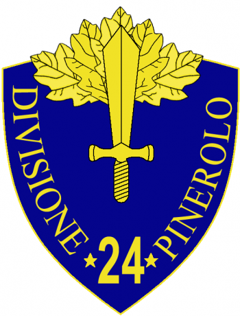 Coat of arms (crest) of the 24th Infantry Division Pinerolo, Italian Army