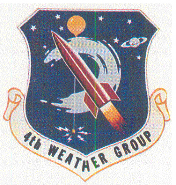 Coat of arms (crest) of the 4th Weather Group, US Air Force