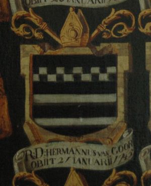 Arms (crest) of Hermannus van Goor