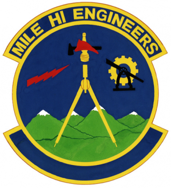 Coat of arms (crest) of the 3415th Civil Engineer Squadron, US Air Force