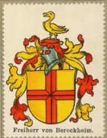 Wappen Freiherr von Berockheim