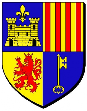 Blason de Bourg-Madame/Arms of Bourg-Madame