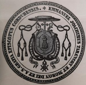 Arms of Manuel Joaquín de Tarancón y Morón