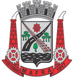 Arms (crest) of Mafra (Santa Catarina)