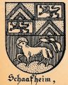 Wappen von Schaafheim/ Arms of Schaafheim