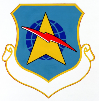 Coat of arms (crest) of the Tactical Communications Division, US Air Force