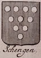 Wapen van Schenge/Arms (crest) of Schenge