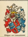 Wappen Elbögner von Unterschönfeld nr. 2381 Elbögner von Unterschönfeld