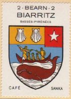 Blason de Biarritz/Arms (crest) of Biarritz