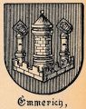 Wappen von Emmerich/ Arms of Emmerich