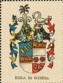Wappen Billot de Göldlin nr. 1259 Billot de Göldlin