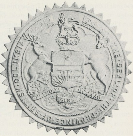 Seal of British Columbia