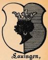 Wappen von Lauingen/ Arms of Lauingen