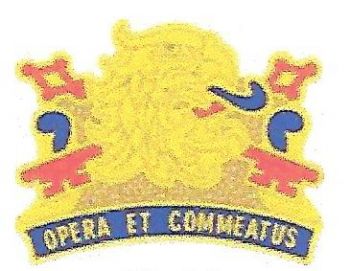 Coat of arms (crest) of 687th Support Battalion, US Army