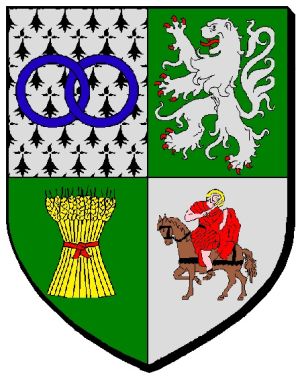 Blason de Briquemesnil-Floxicourt / Arms of Briquemesnil-Floxicourt